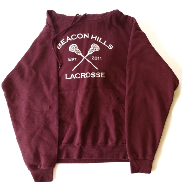 Teen Wolf Tops - 5/$20 TEEN WOLF Stilinski Maroon Hoodie - Size S